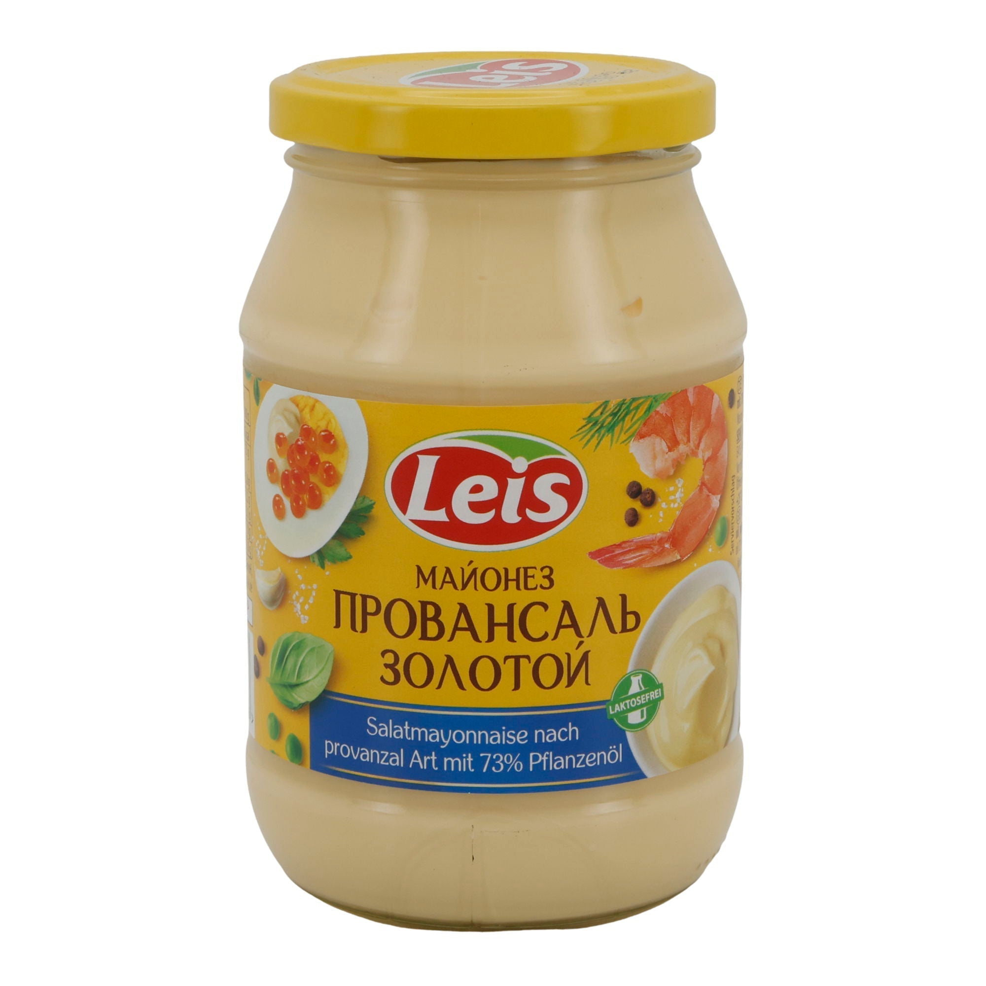 Mayonnaise | Leis Zolotoy | Provanzal Art | 440 ml | 73 % Rapsöl | laktosefrei LEIS